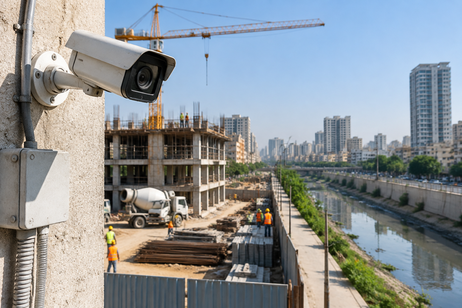Nehr-i-Khayam Dispute Aur Karachi Construction Sites: CCTV Surveillance Aur Project Monitoring Guide