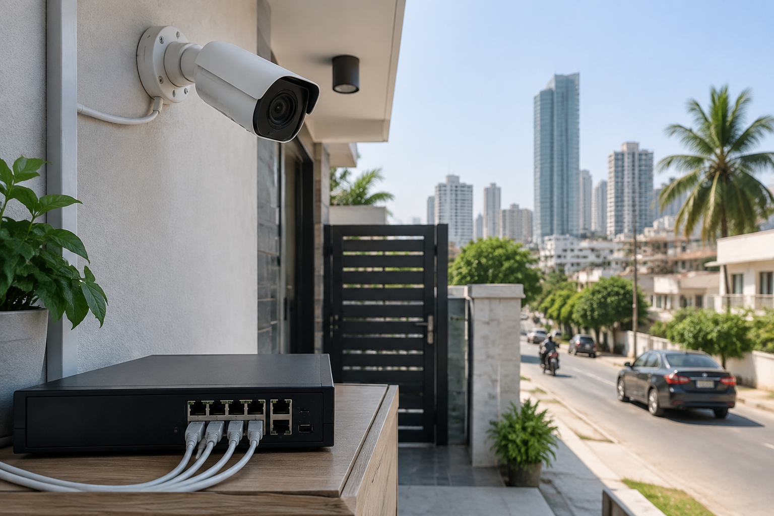 PoE CCTV IP Camera System Kya Hai? Karachi Ke Gharon Aur Offices Ke Liye Wiring Ka Asaan Hal
